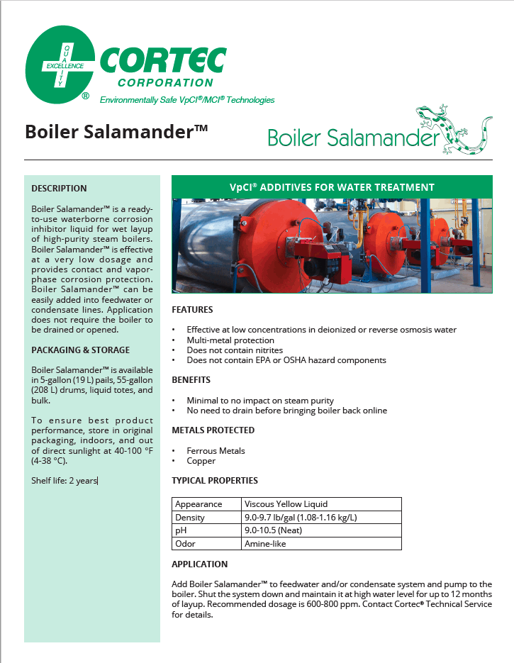 Boiler Salamander PDS