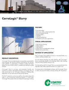  Corrologic® Slurry