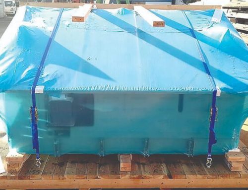FEATURED IN: Shipping Wrap for Equipment Featured in E&MJ Magazine