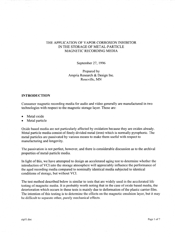 Electp3A - Cortec Corporation