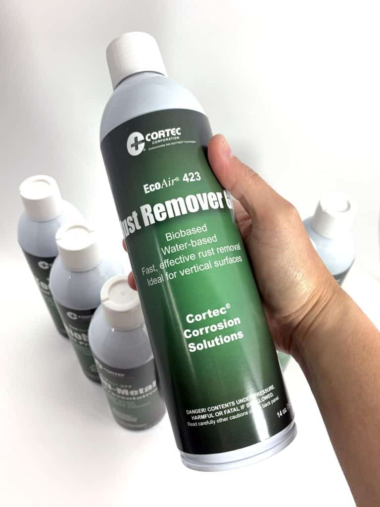 Ecoair Rust Remover - Cortec Corporation