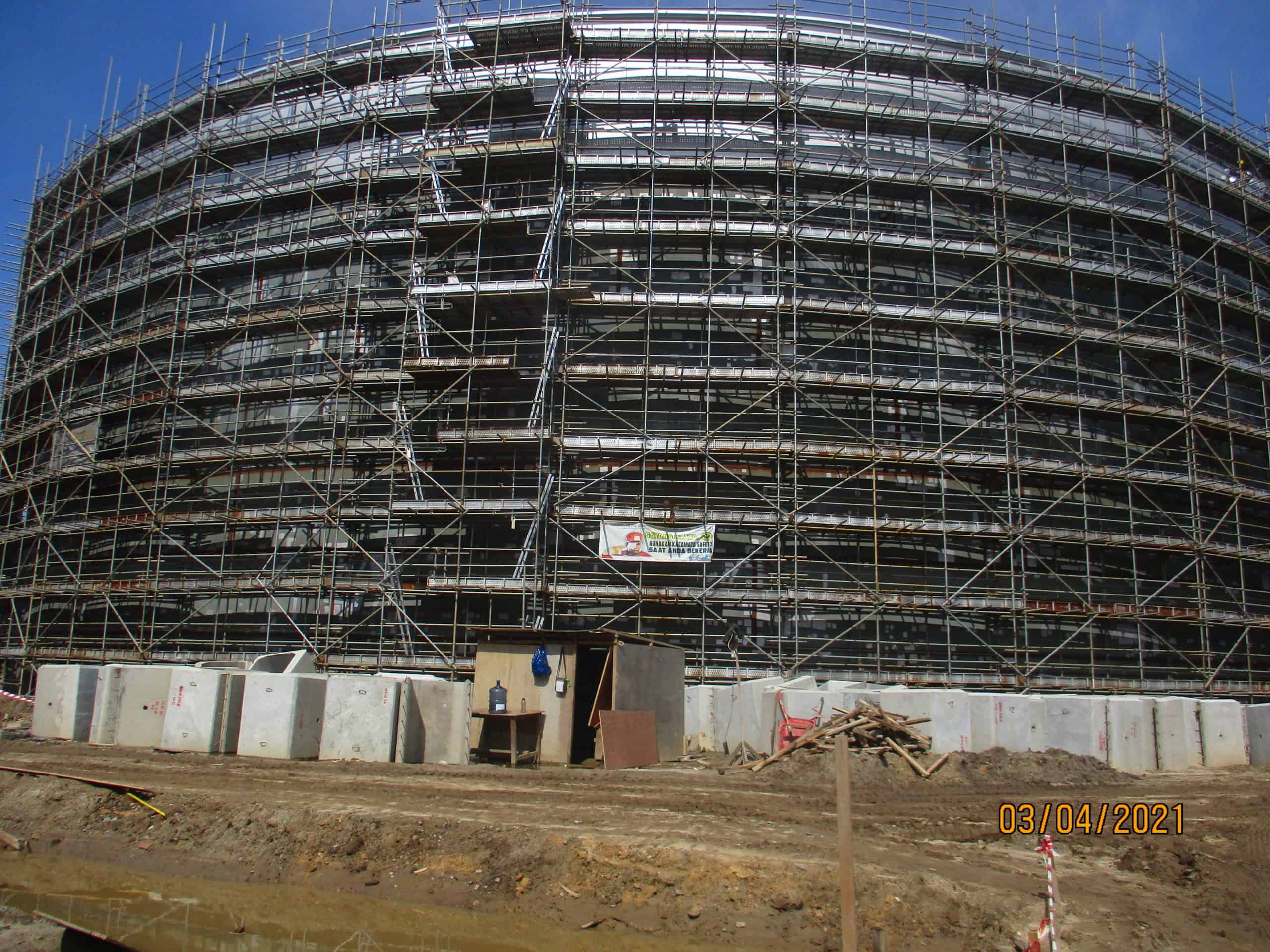 Image Of A Tank In Construction
