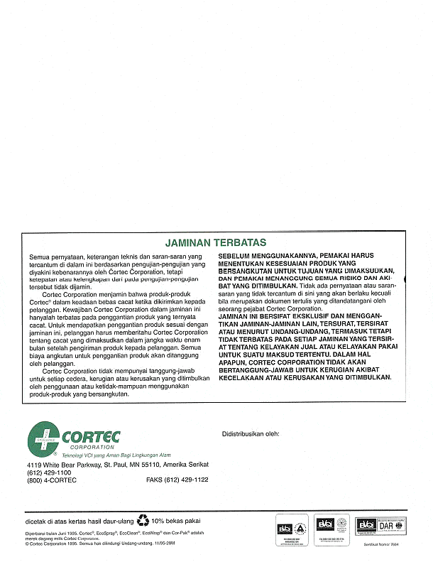 Indonesia16A - Cortec Corporation