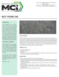 Mci® Powr-100
