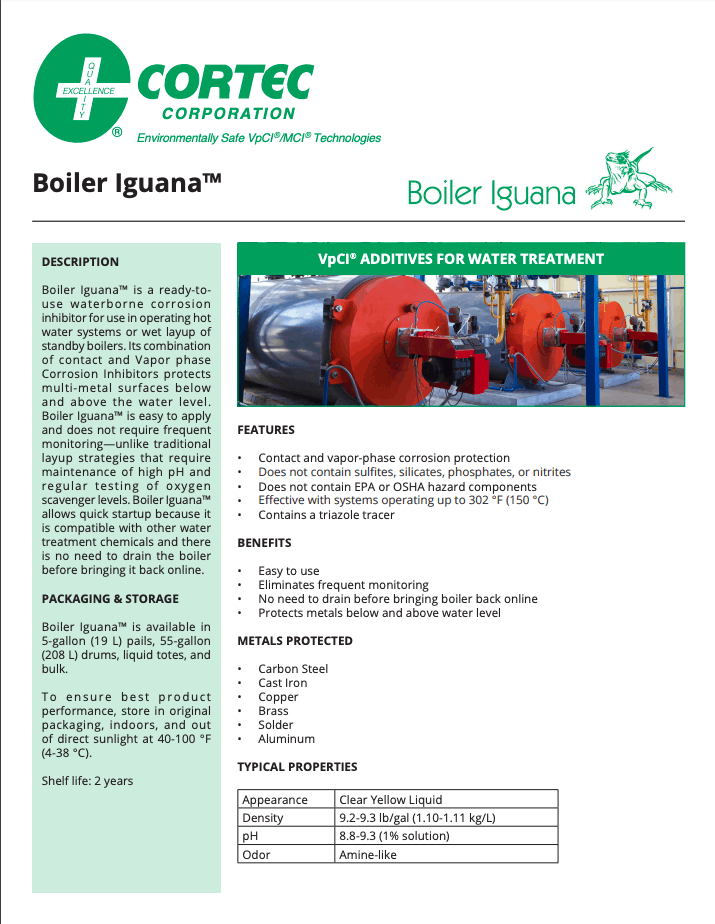 Boiler Iguana PDS