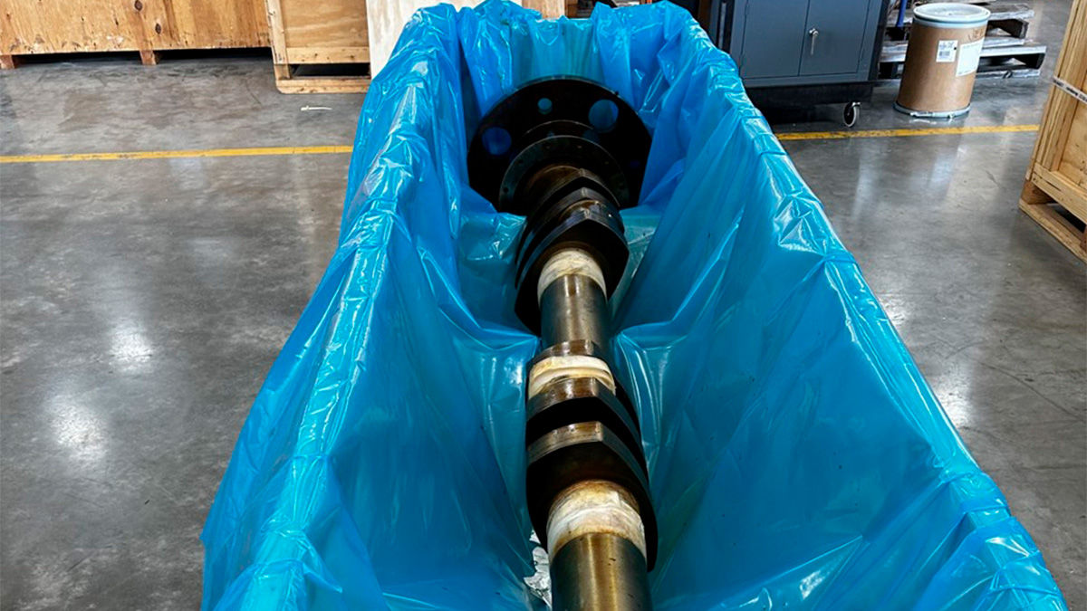 Ch 873 Long Termpreservation Of Compressor Crankshaft Web - Cortec Corporation