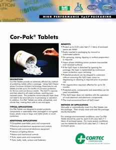 Cor-Pak® Tablets