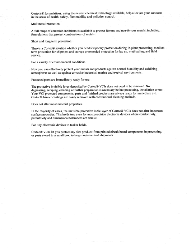 Cortec02 - Cortec Corporation