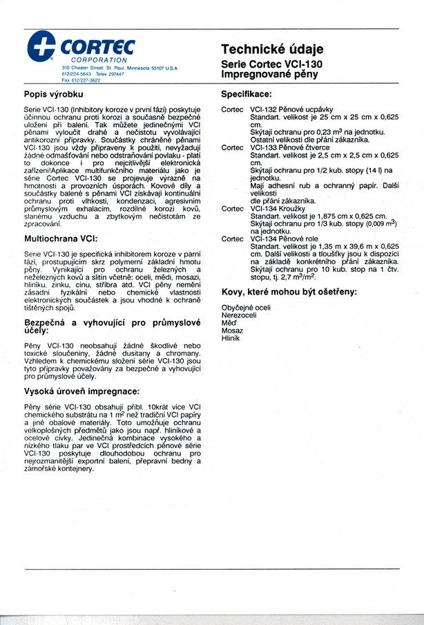 Czech13A - Cortec Corporation
