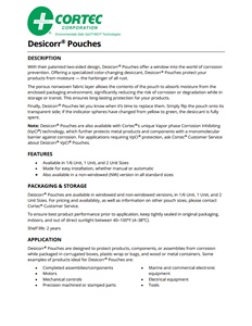 Desicorr® Pouches