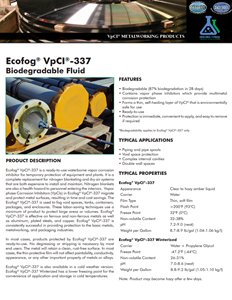 Ecofog Vpci-337 Bio Fluid