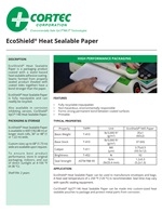 Ecoshield Heat Sealable Paper 2 - Cortec Corporation