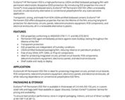 Ecosonic Hp Permanent Esd Film - Cortec Corporation