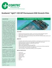 Ecosonic Vpci 125 Hp Permanent Esd Stretch Film - Cortec Corporation