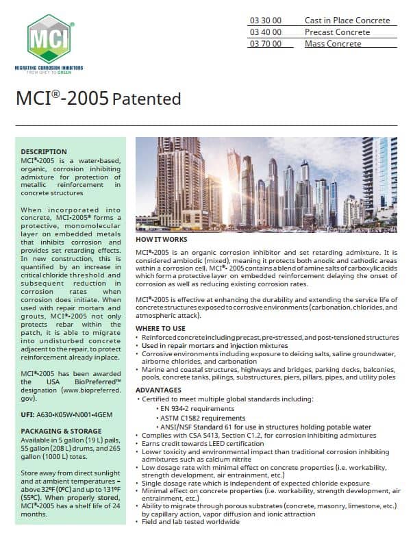 Mci 2005 Ce - Cortec Corporation