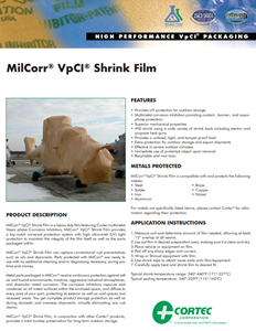 Milcorr® Vpci® Shrink Film